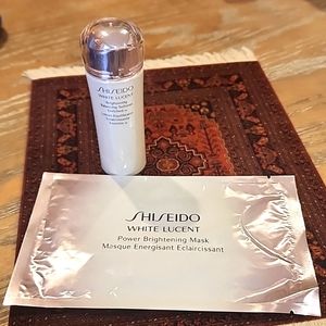 Shiseido White Lucent Brighting Serum and Power Brightening Mask. NWOT